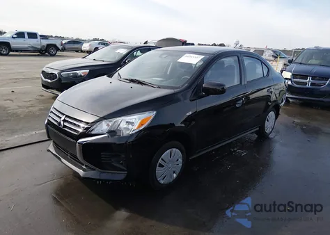 2024 Mitsubishi Mirage G4 Black Edition/Es/Le from USA, damaged, VIN ML32FUFJXRHF11234